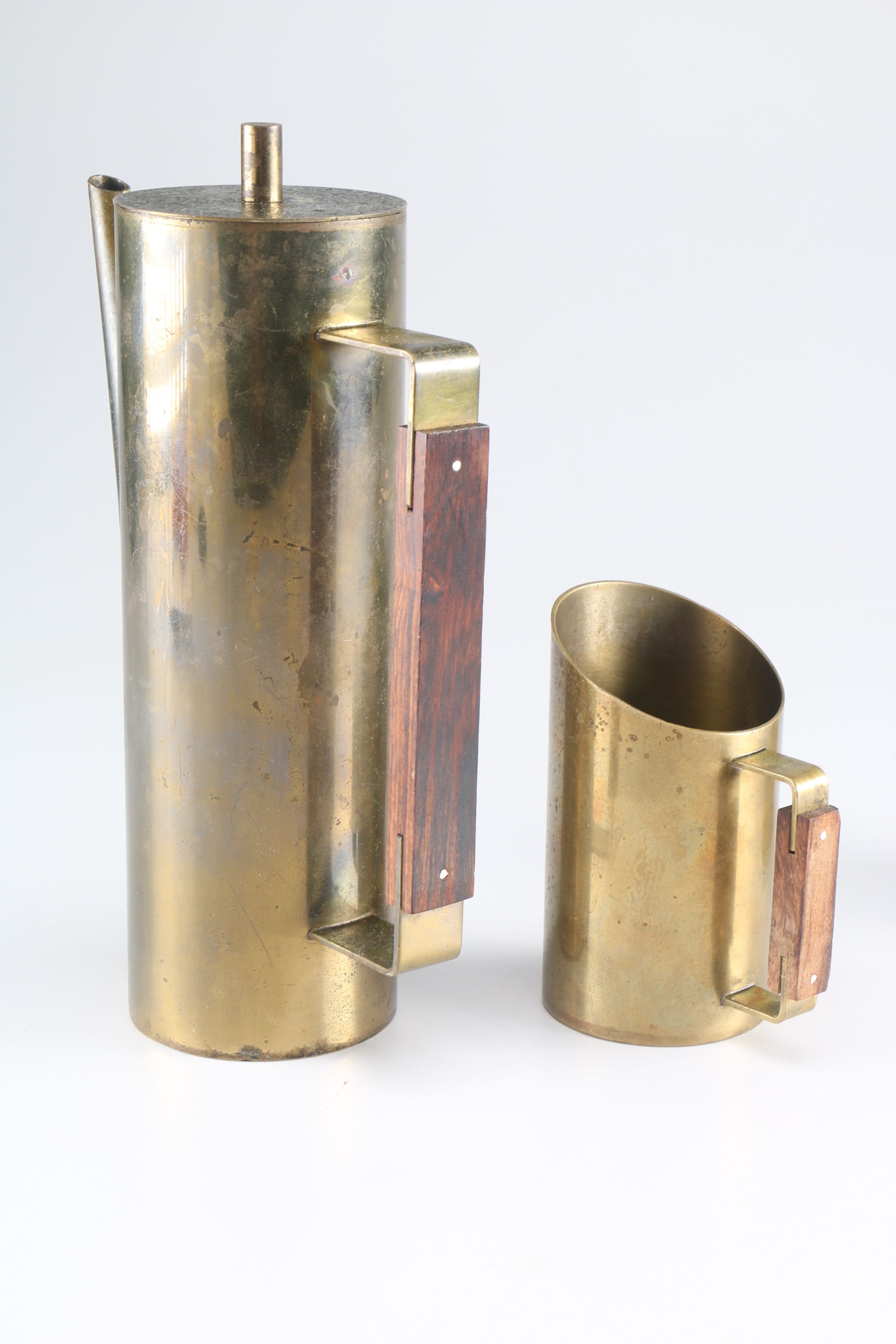 Italian Copper Tea Set