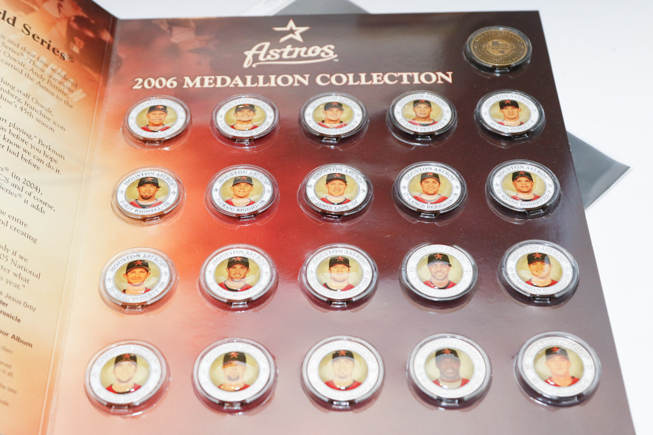 Houston Astros Autographed Baseball Memorabelia Feat.Craig Biggio and Milo Hamilton