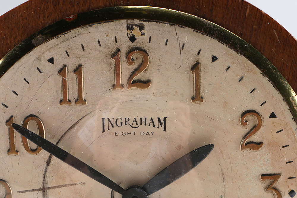 Ingraham Eight Day Mantle Clock
