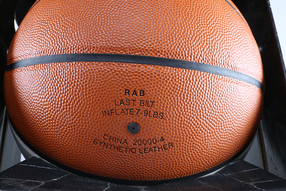 Signed Tim Duncan & Clem Haskins Basketball