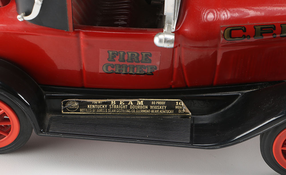 Jim Beam Fire Chief's Car Decanter