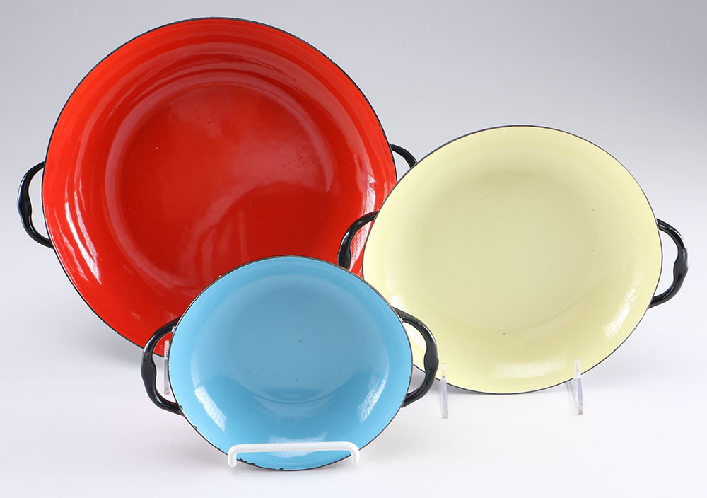 Collection of Pop Color Enamelware