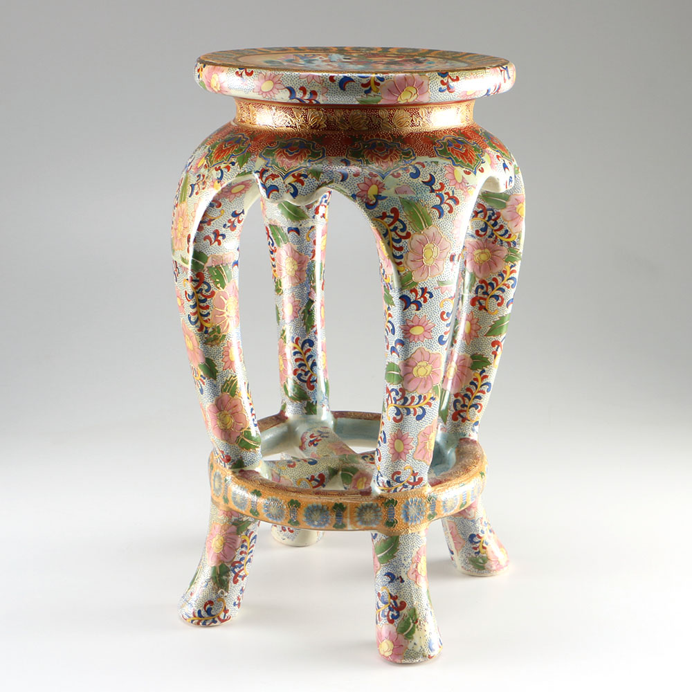 Decorative Asian Plant Stand