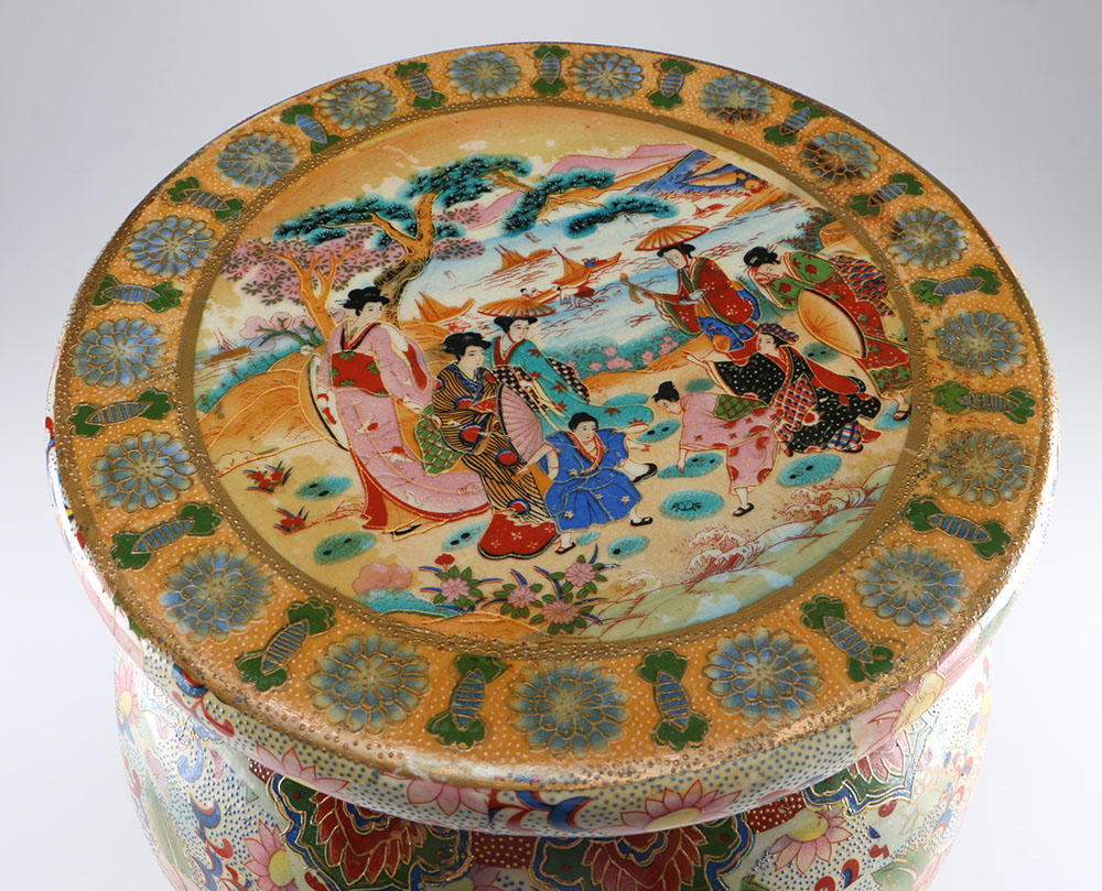 Decorative Asian Plant Stand