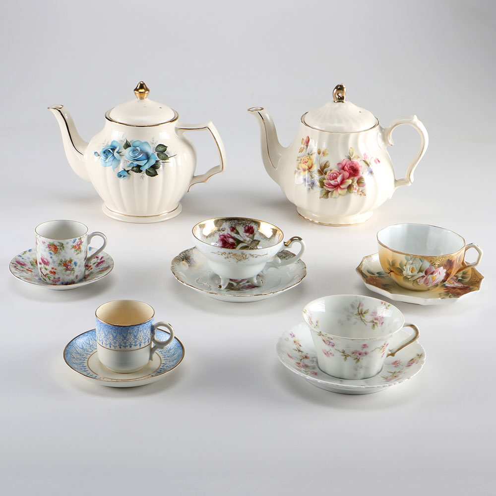 Hand Painted Divided Bowl