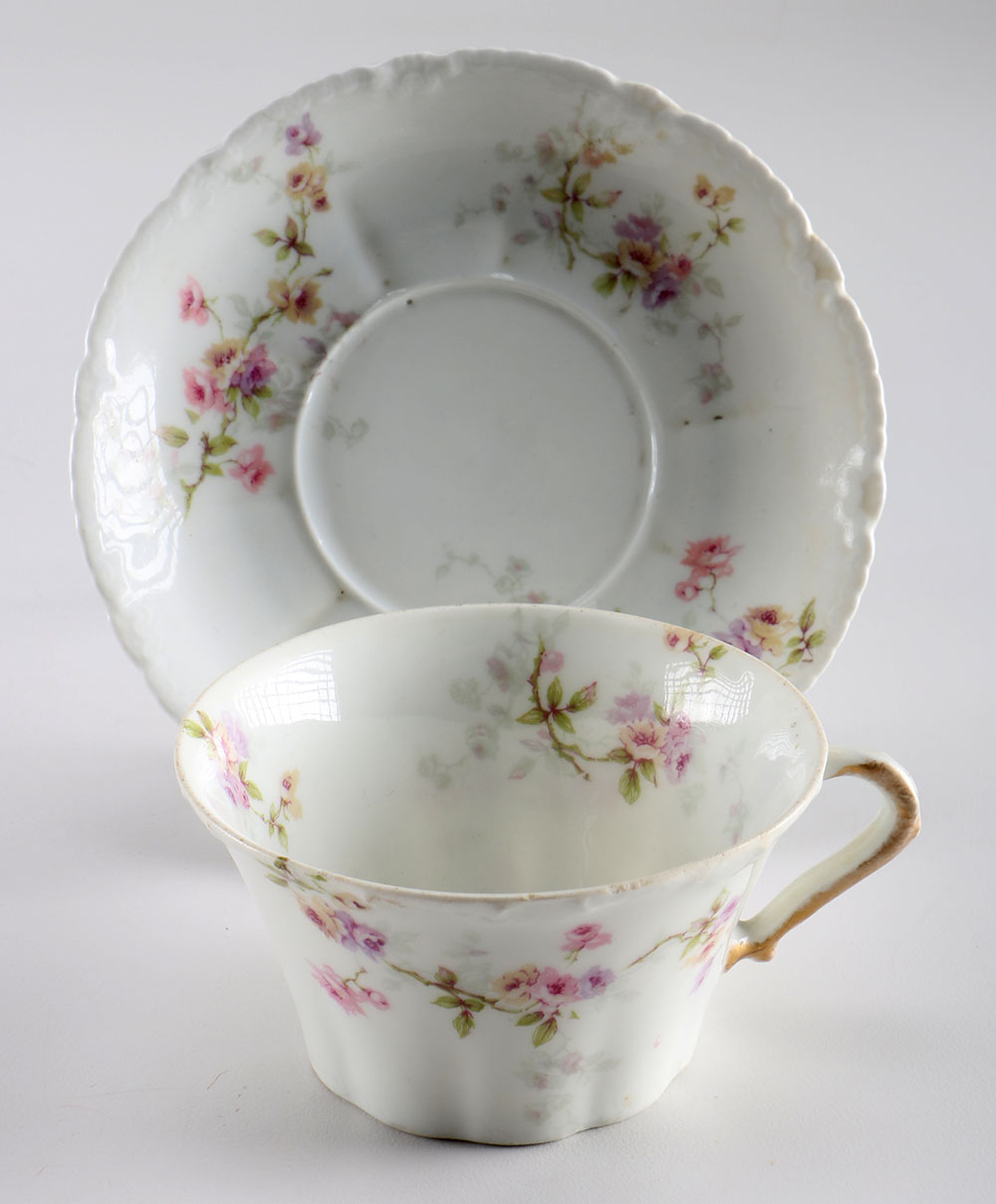 Hand Painted Divided Bowl