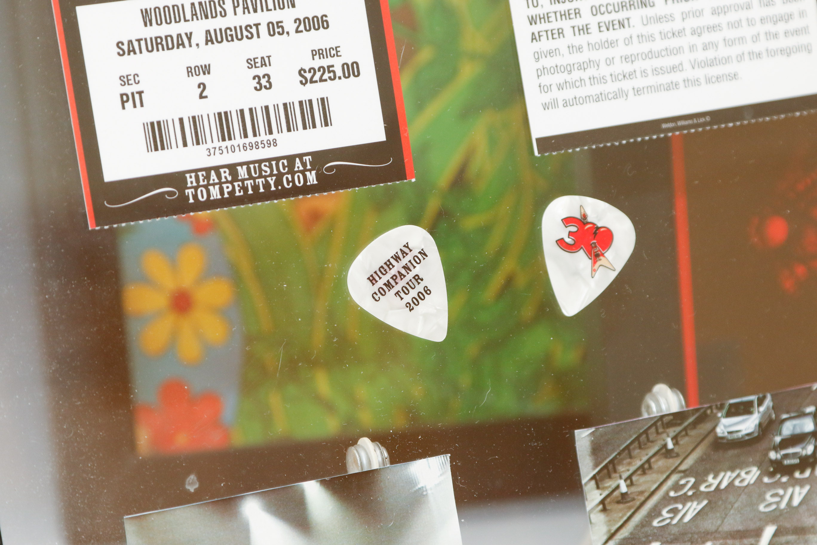 Classic Rock & Country Music Memorabelia Feat. Tom Petty and the Heartbreakers