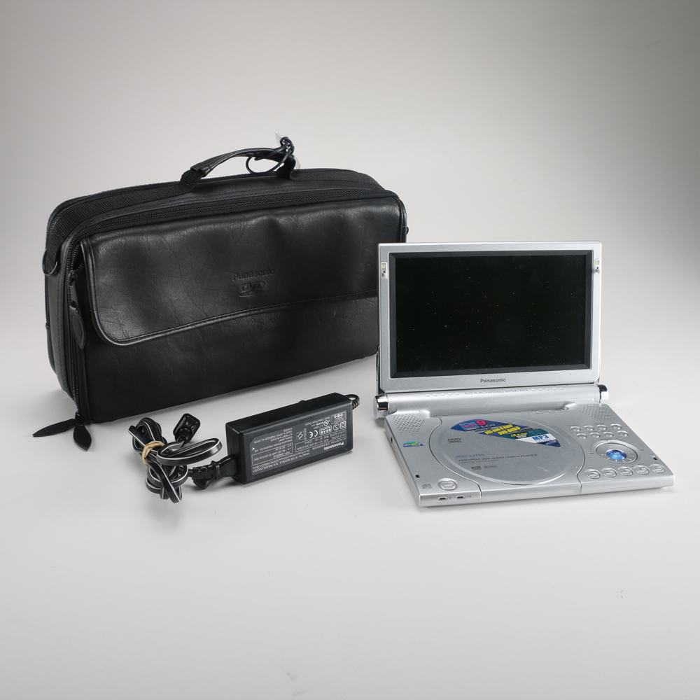 Panasonic "PalmTheater" Portable DVD Player with Carrying Case