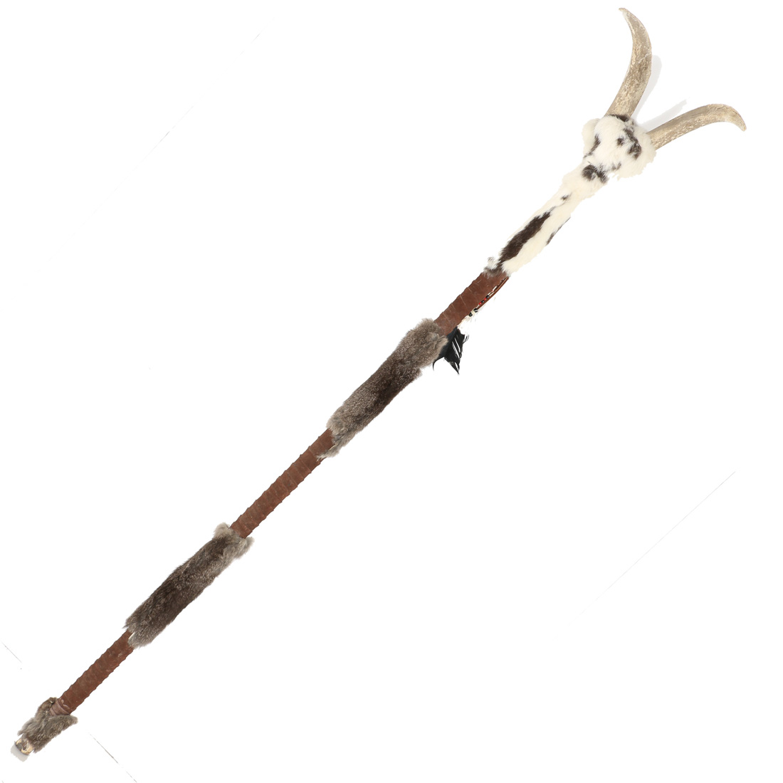 Replica Native American Ceremonial Staff