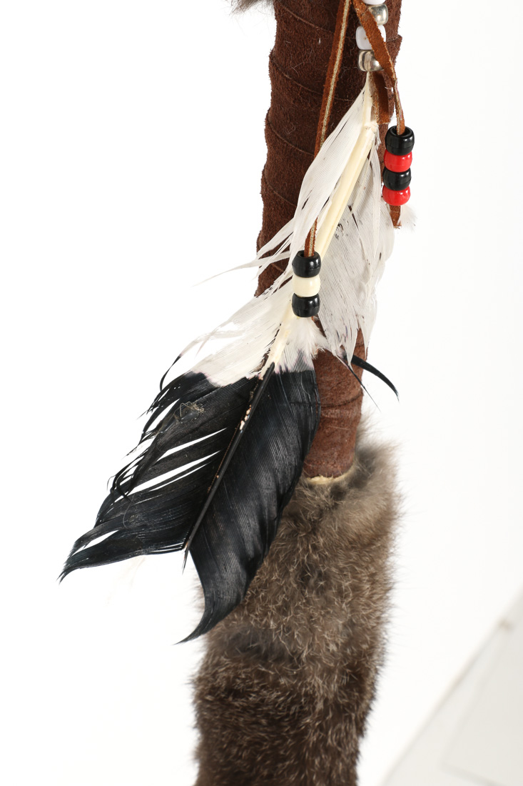 Replica Native American Ceremonial Staff