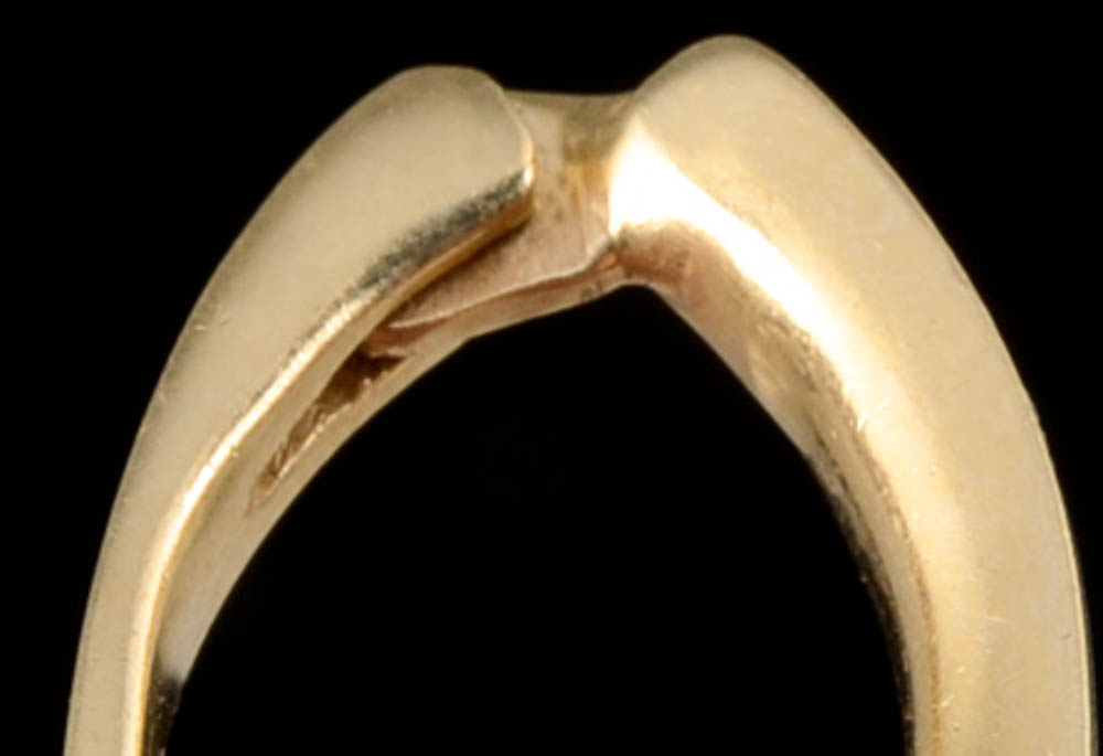 14K Yellow Gold Lapis Hinged Hoop Earrings