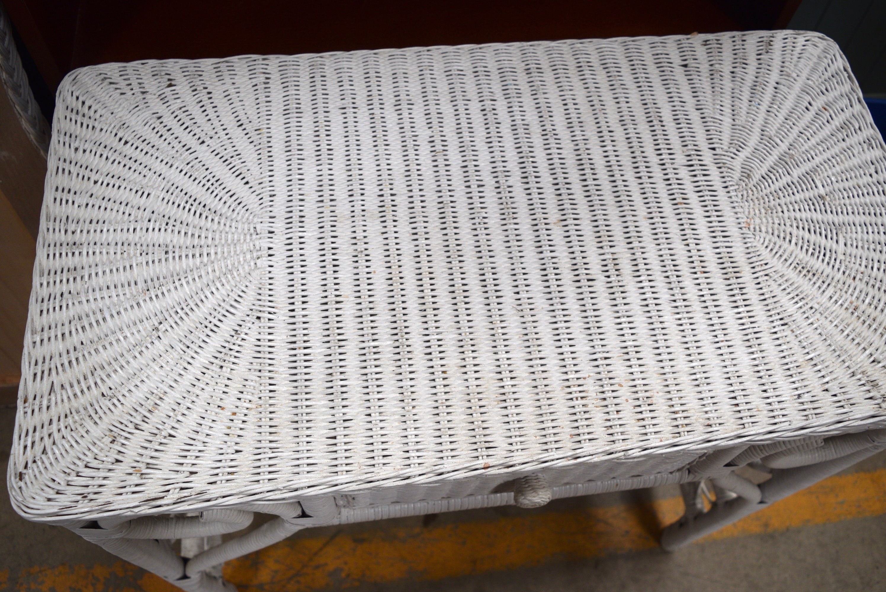 Pier 1 Jamaica Collection Mirror and Wicker Vanity