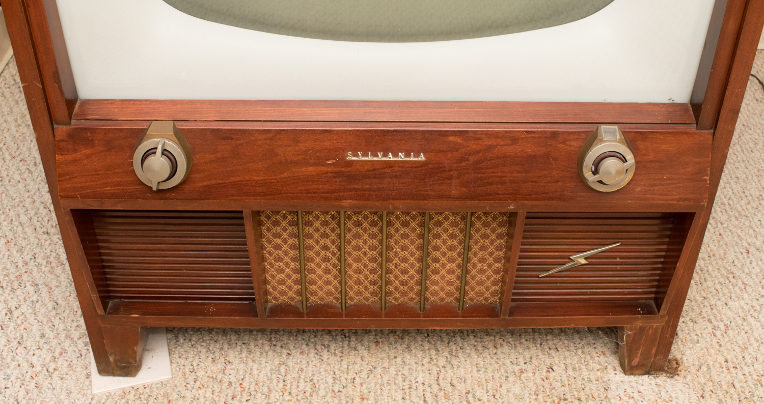 1950s Sylvania Television with HaloLight