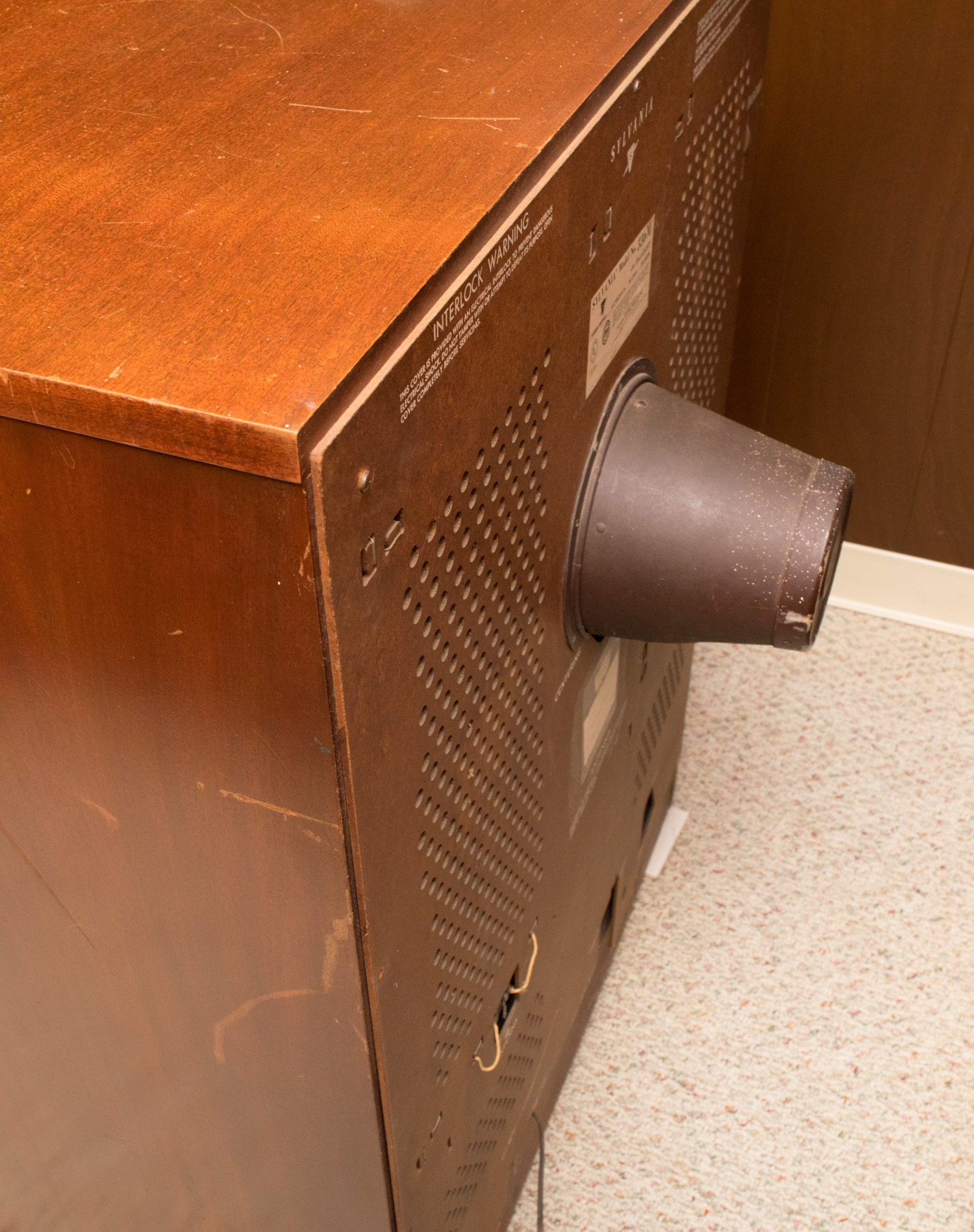 1950s Sylvania Television with HaloLight