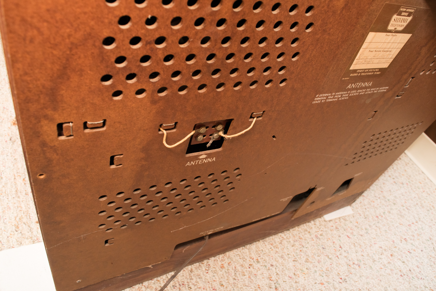 1950s Sylvania Television with HaloLight