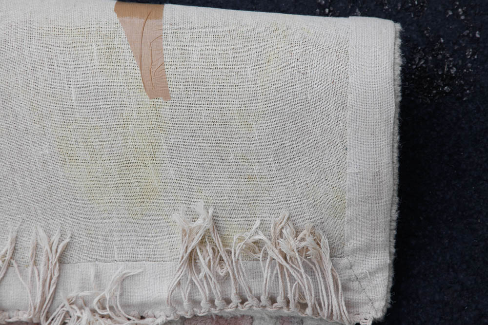 Tufted and Carved Floral Wool Area Rug