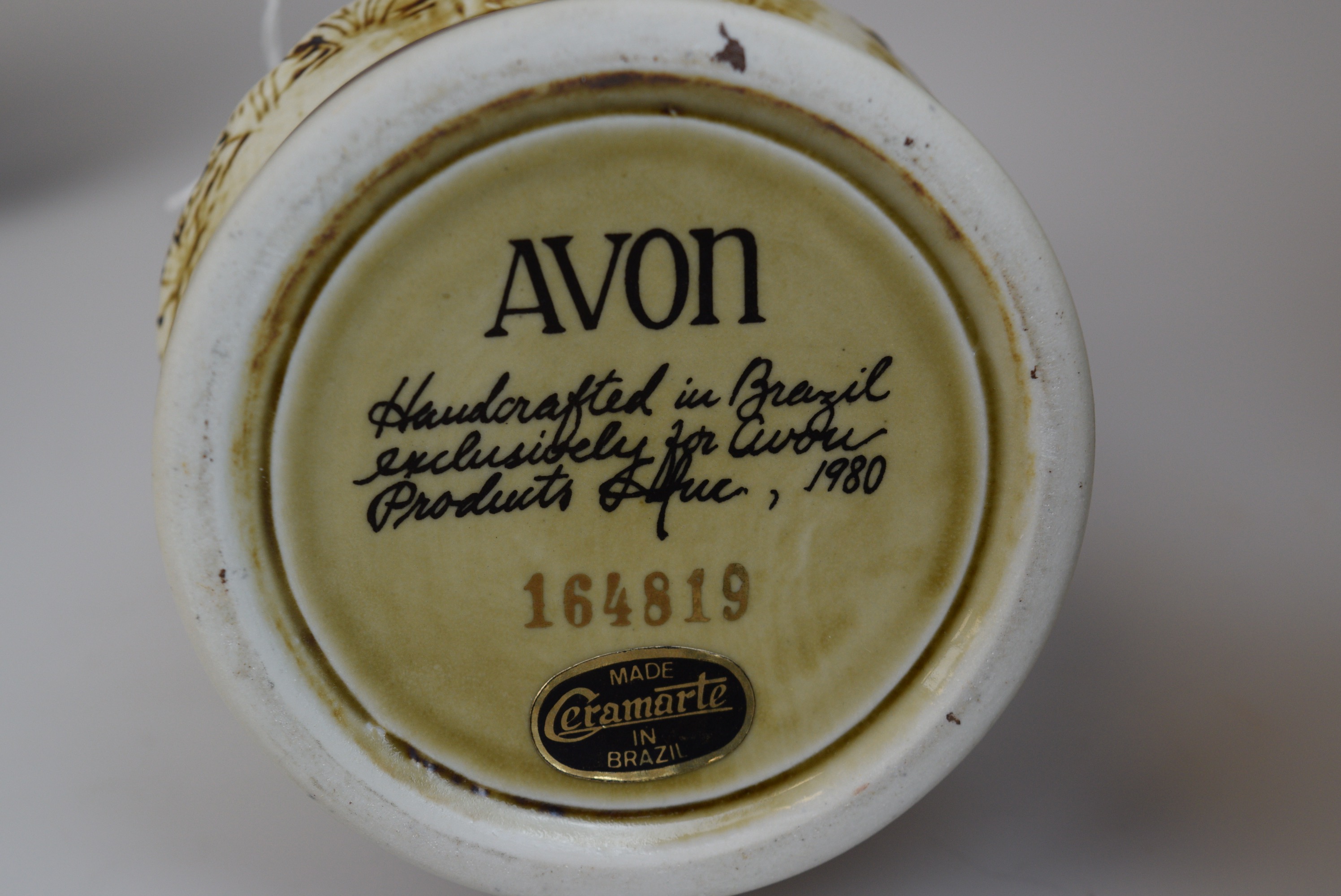 Avon Ceramic Steins