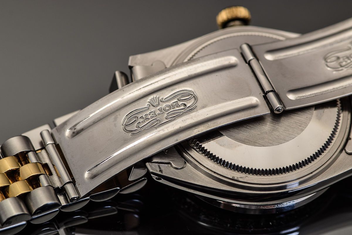 Men's Rolex Datejust 18K Yellow Gold and Diamond Watch