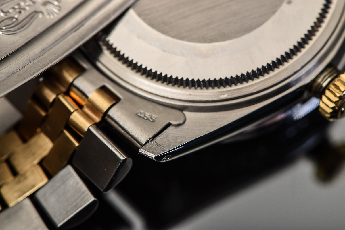 Men's Rolex Datejust 18K Yellow Gold and Diamond Watch