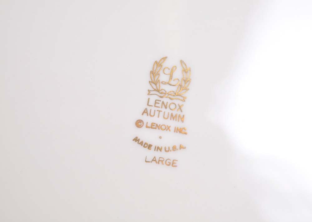 Lenox Autumn China Serving Collection