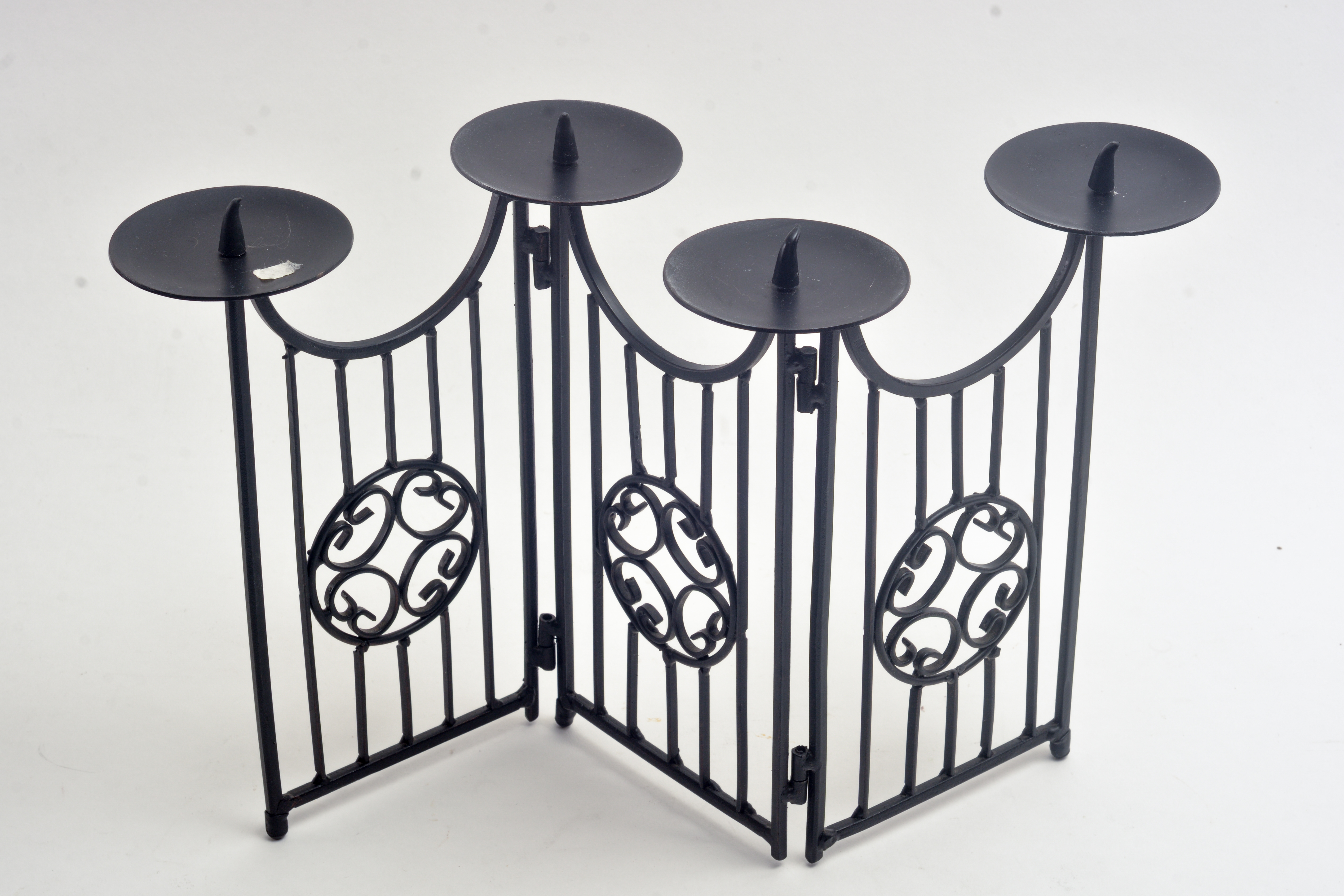 Collection of Candles with Candleholders