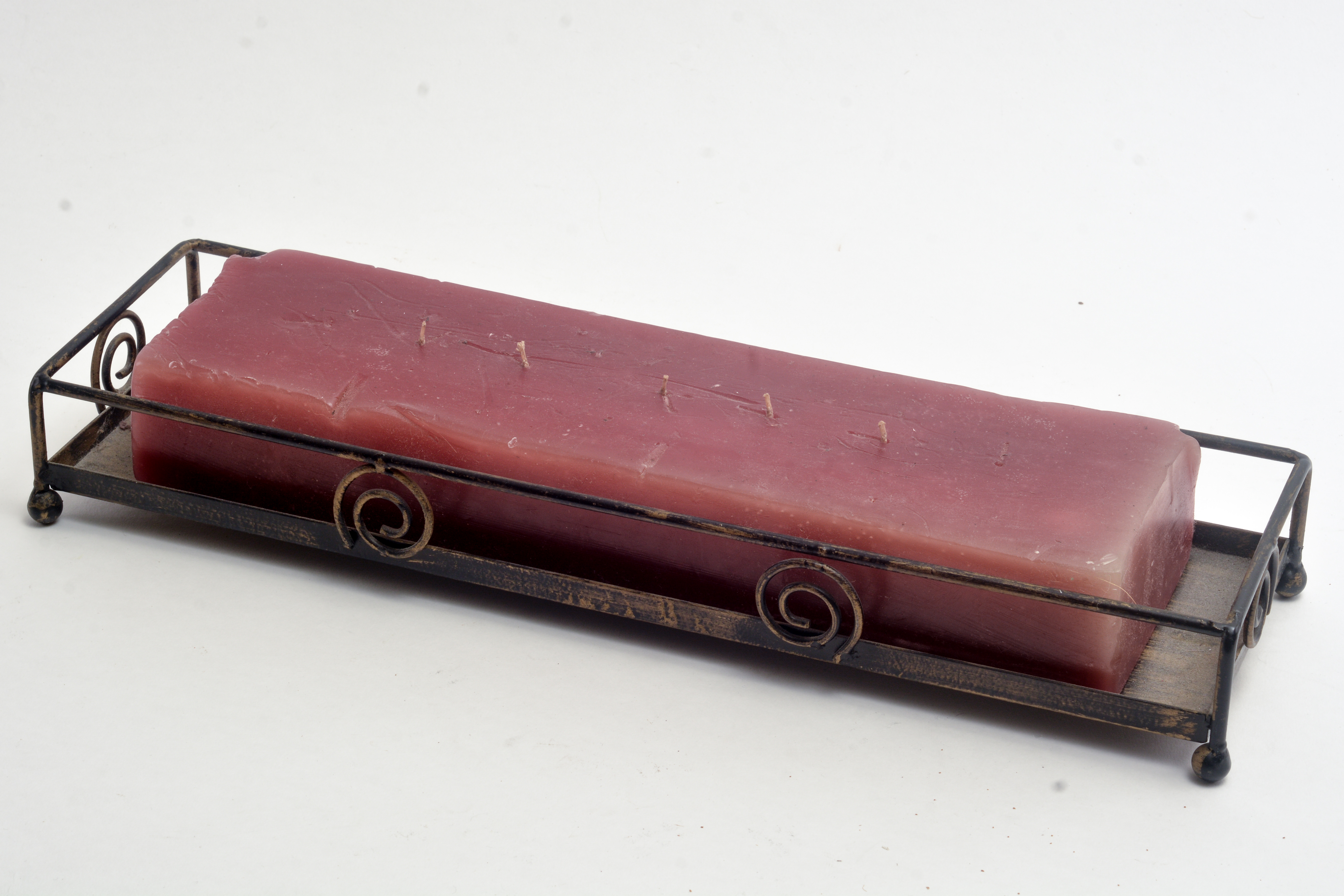 Collection of Candles with Candleholders