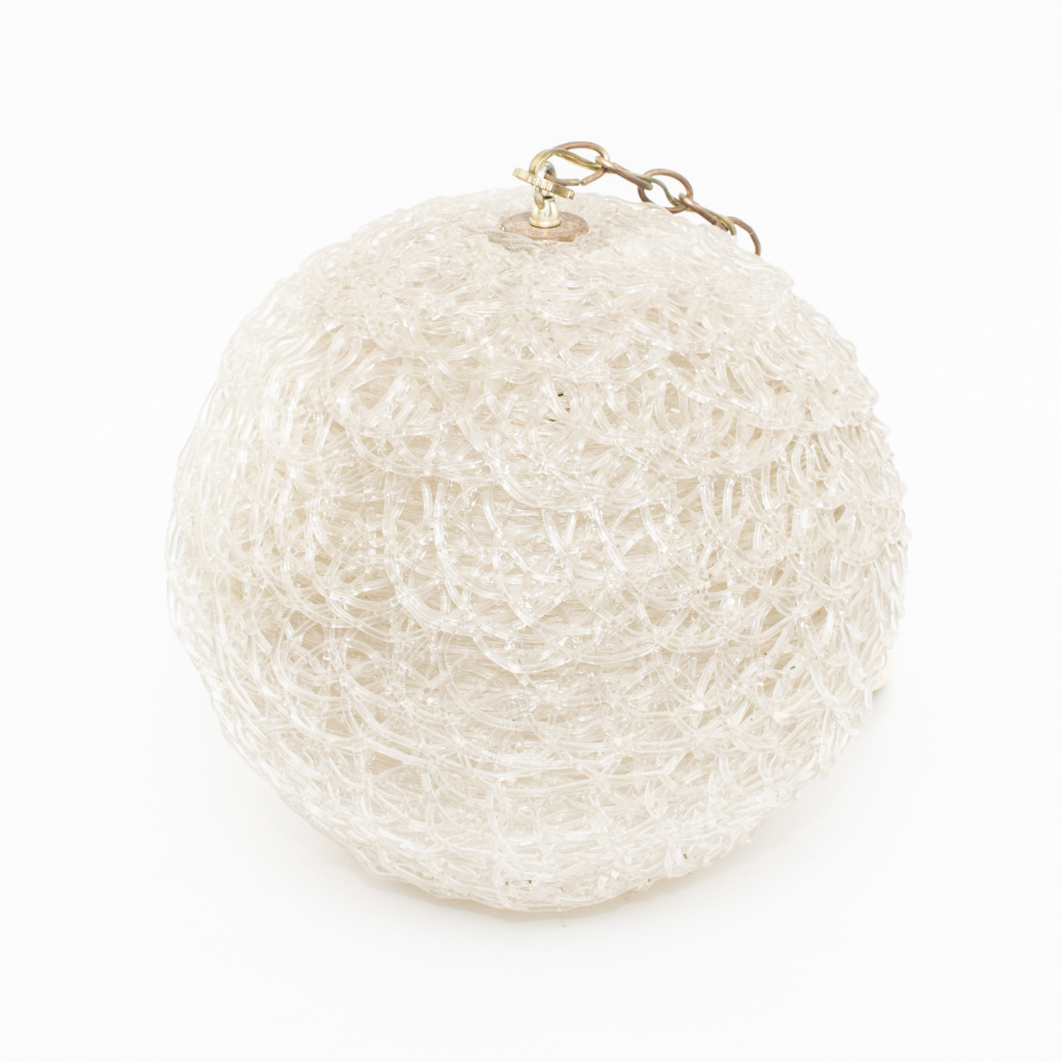 Retro Acrylic Spaghetti Globe Light Fixture