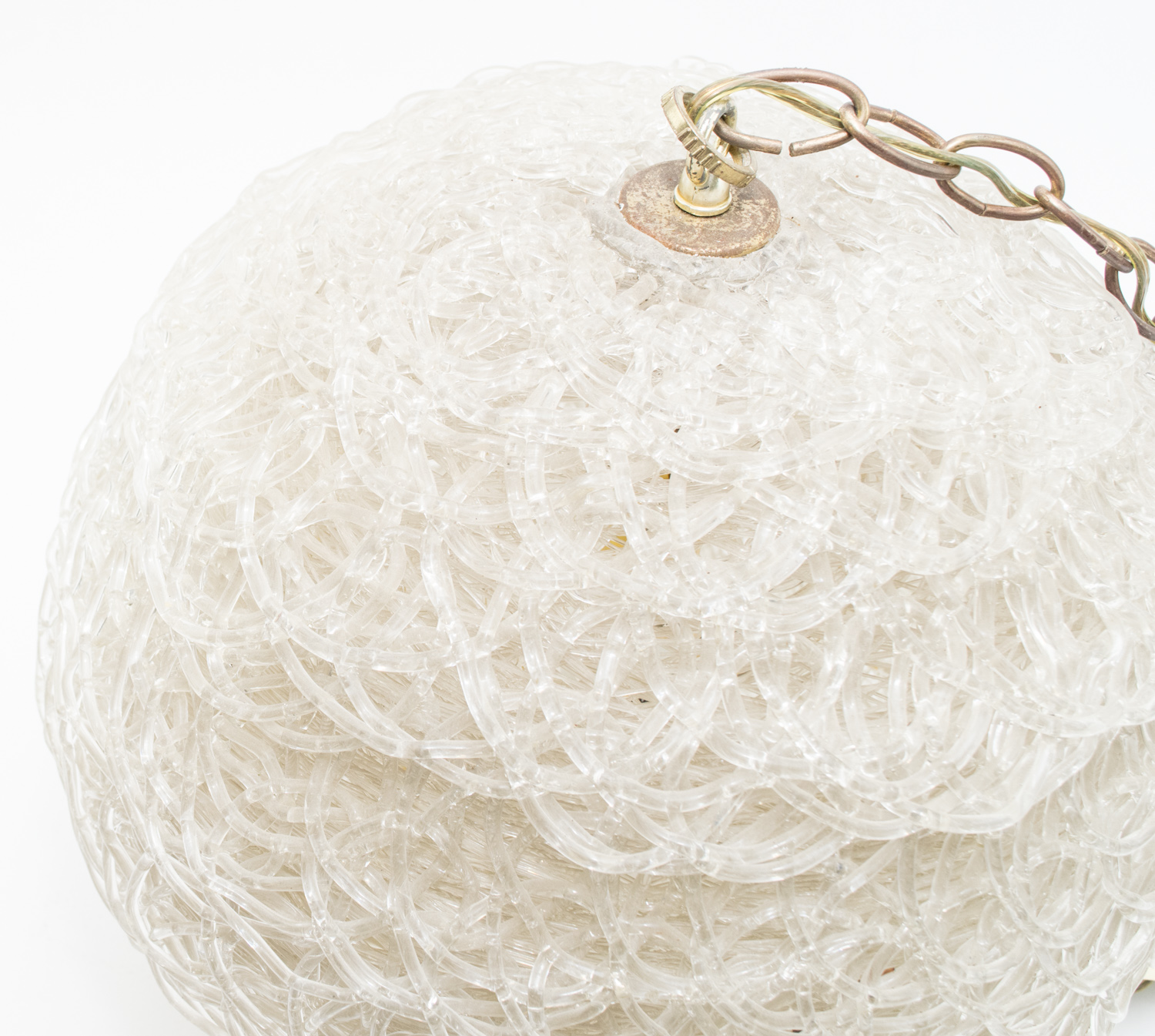 Retro Acrylic Spaghetti Globe Light Fixture