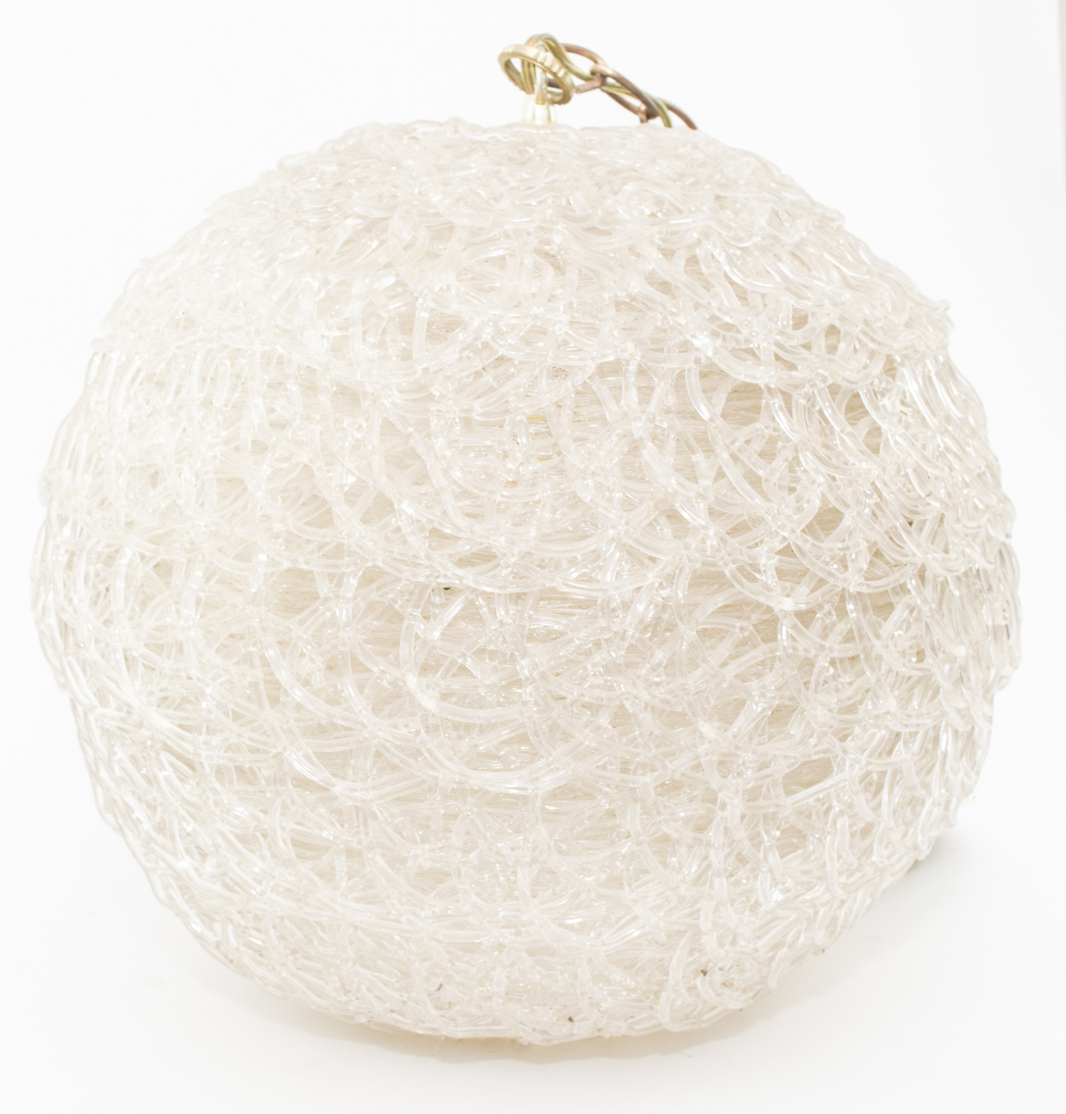 Retro Acrylic Spaghetti Globe Light Fixture