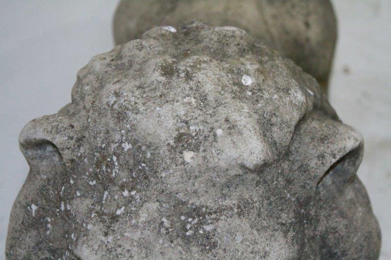 Concrete Lion Statue