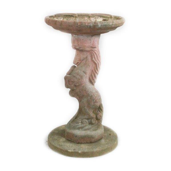 Concrete Birdbath on Pedestal