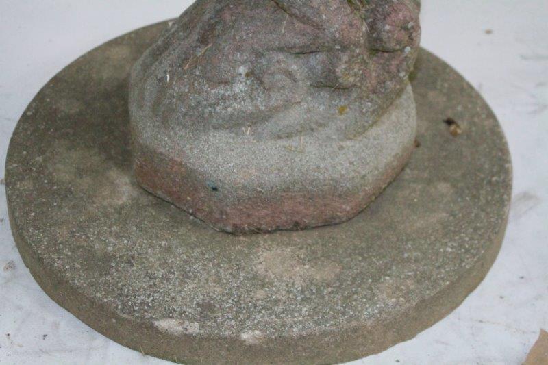 Concrete Birdbath on Pedestal