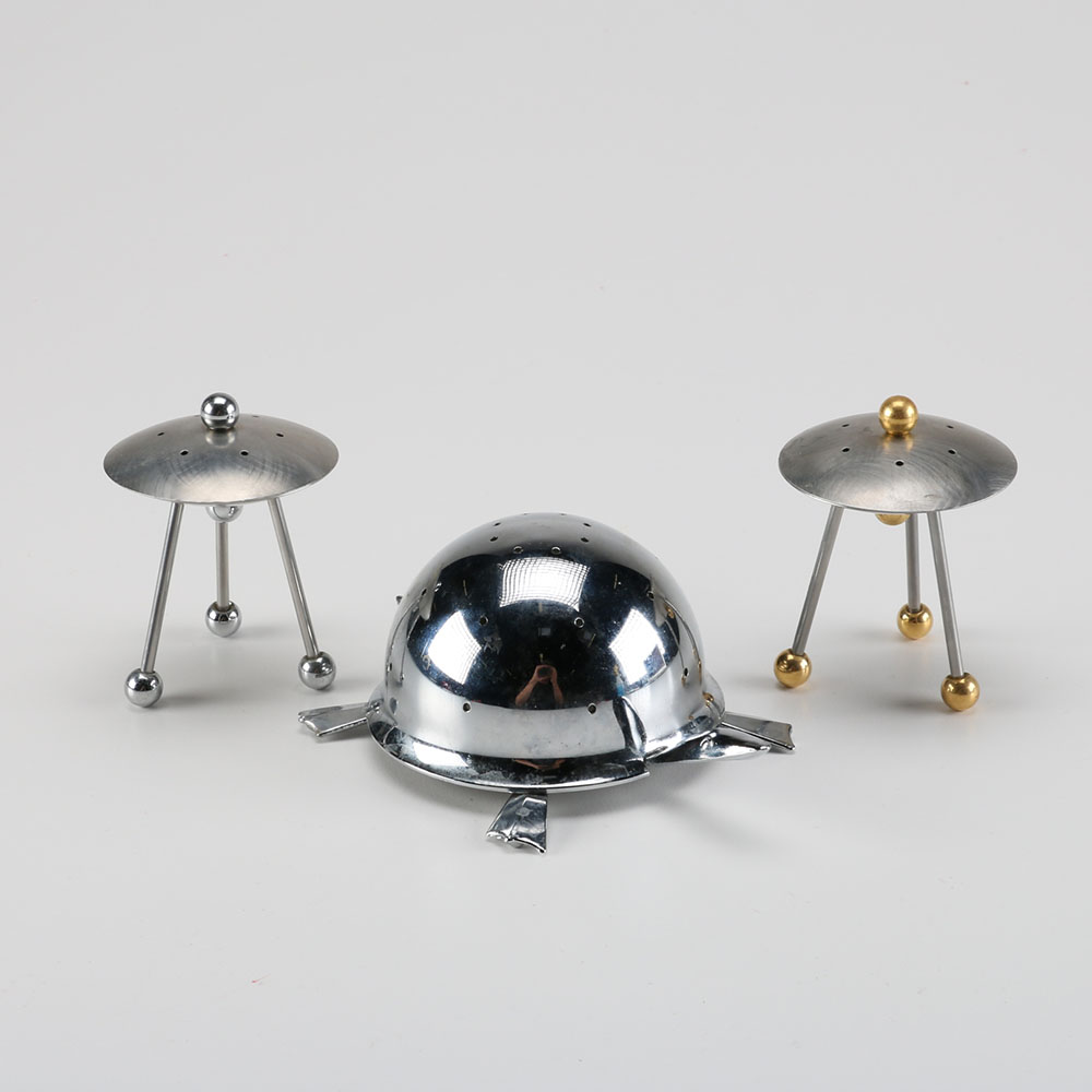 Bruce R. MacDonald Space Age Shakers and Irvinware Hors D'oeuvres Holder