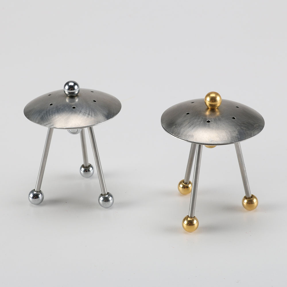 Bruce R. MacDonald Space Age Shakers and Irvinware Hors D'oeuvres Holder