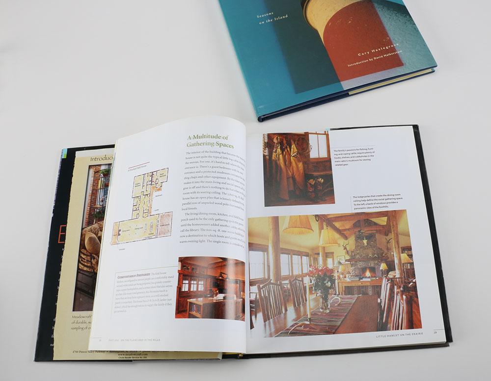 Set of Four Travel Inspired Coffee Table Books