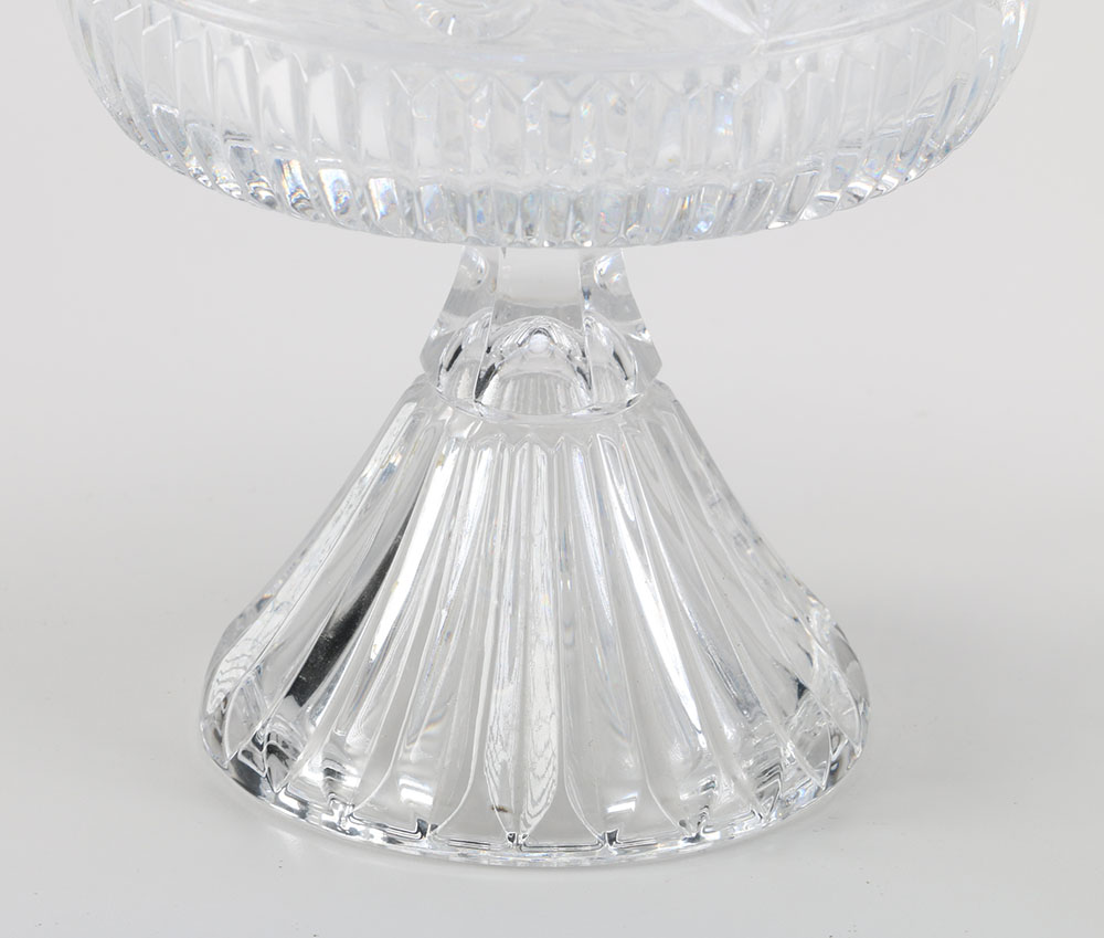 Crystal Bowl and Glass Pitcher
