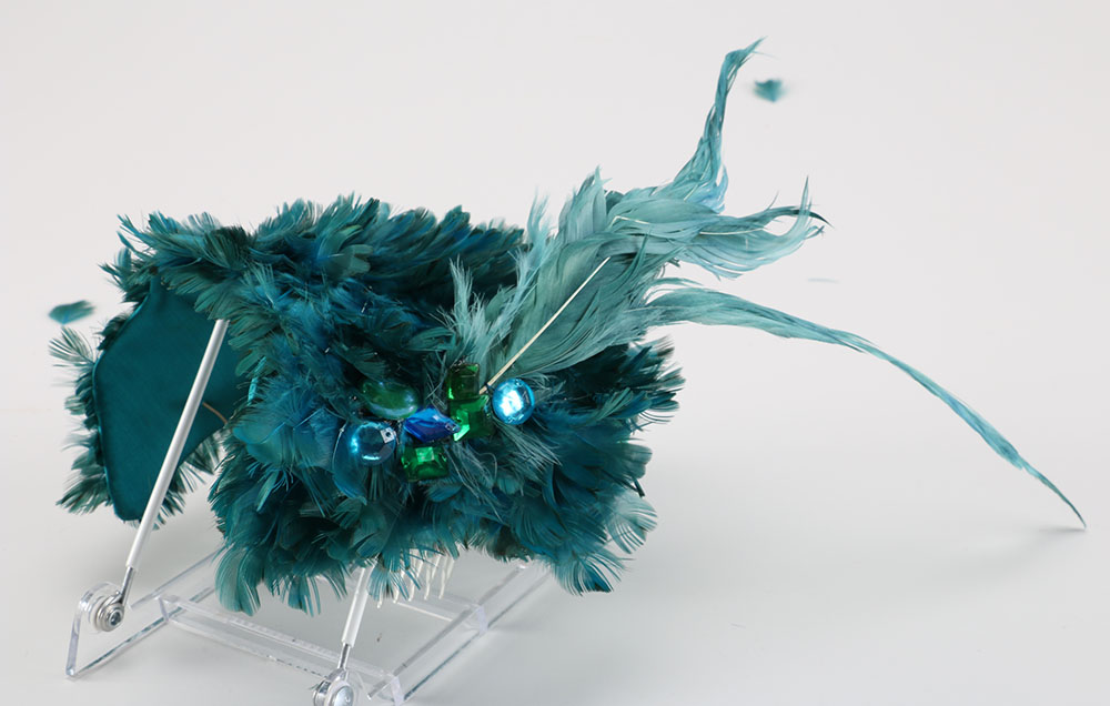 Assortment of Women's Vintage Feather Hats