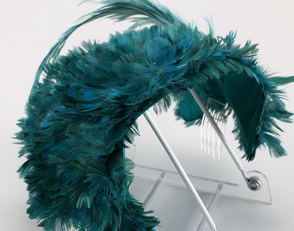 Assortment of Women's Vintage Feather Hats