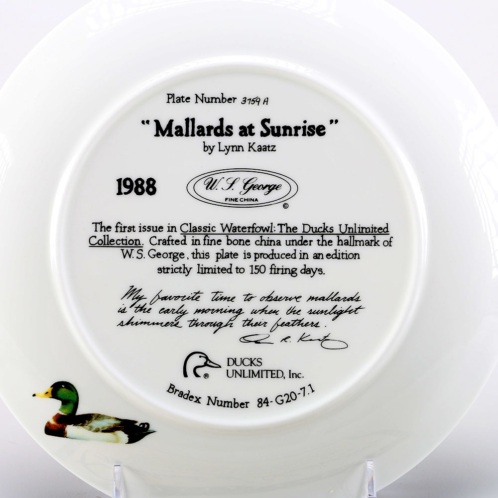 Assortment of Four Lynn Kaatz and Brenda Burke Collector Plates