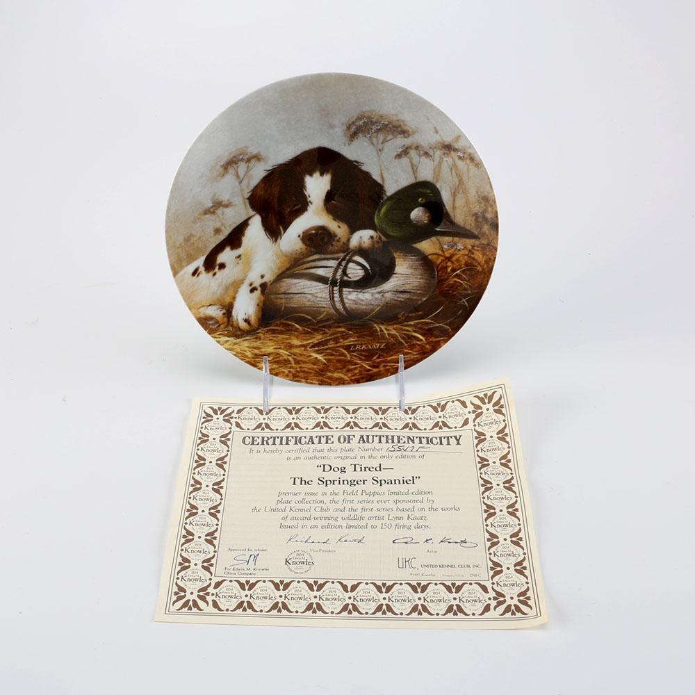 Assortment of Four Lynn Kaatz and Brenda Burke Collector Plates