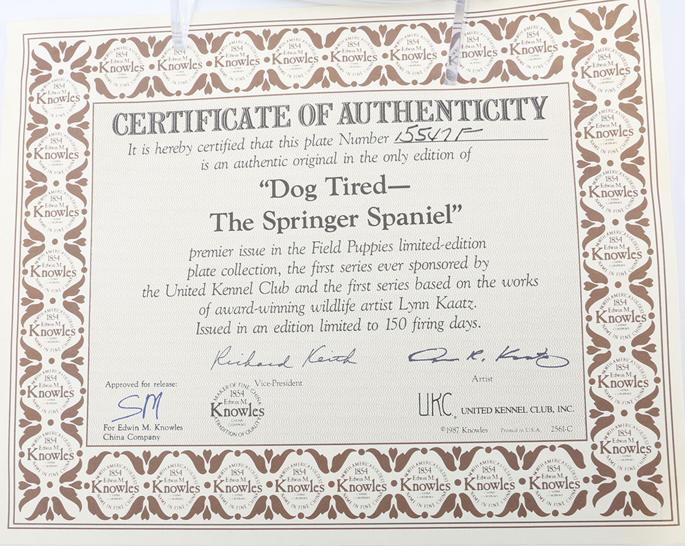 Assortment of Four Lynn Kaatz and Brenda Burke Collector Plates