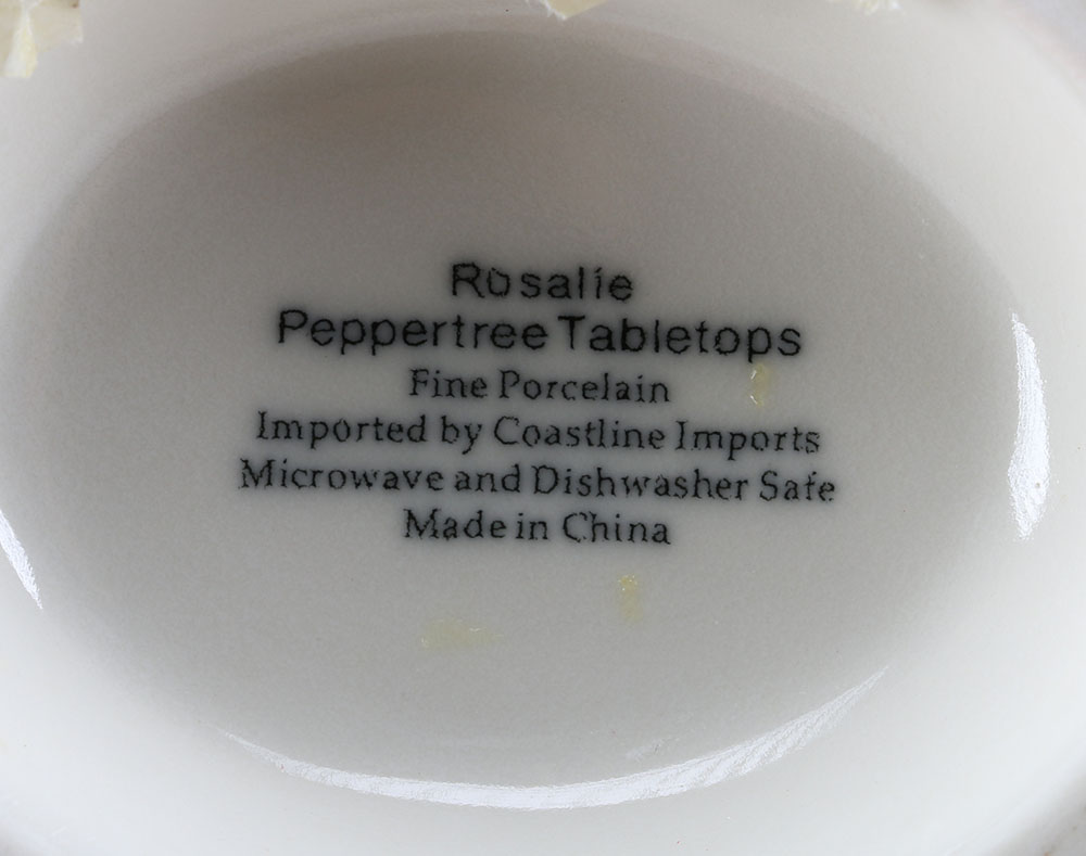 Set of Three Decorative Porcelain Pitchers