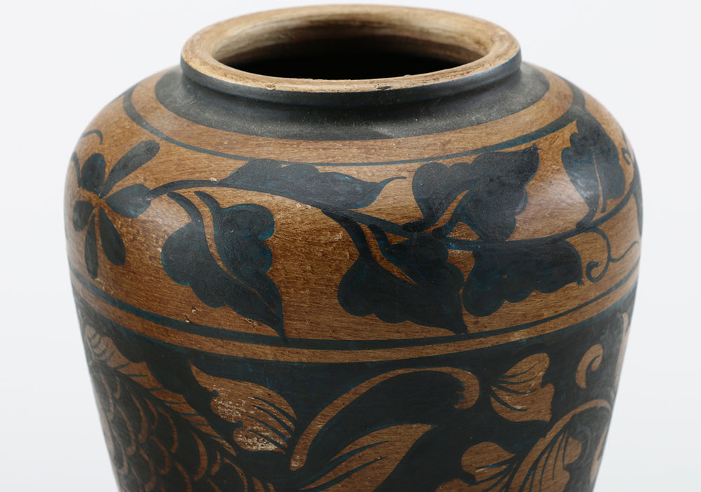 Collection of Vases, Basket, and Planter