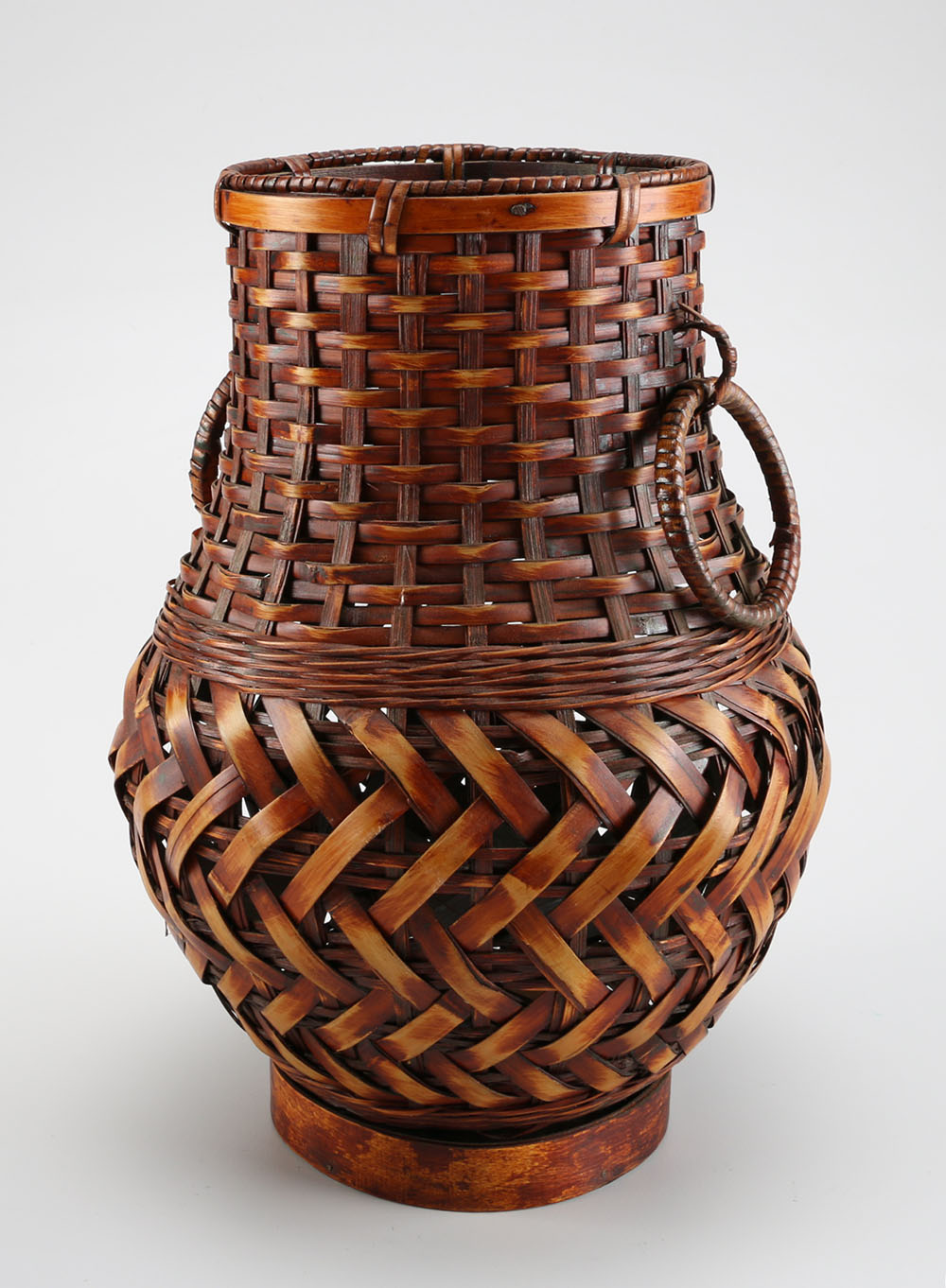 Collection of Vases, Basket, and Planter