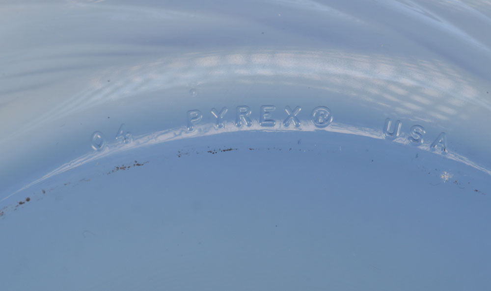 Blue Pyrex Plates and Bowls