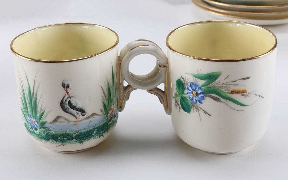 Antique Belleek Irish Porcelain Tea and Dinner Spread Set