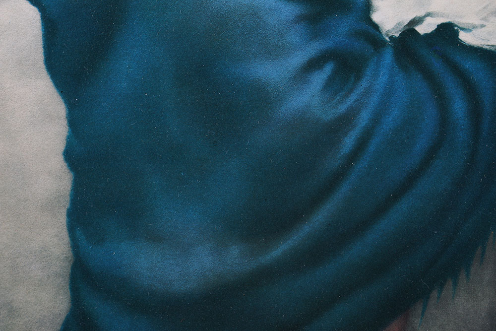 Framed "Mother and Child" Offset Lithograph