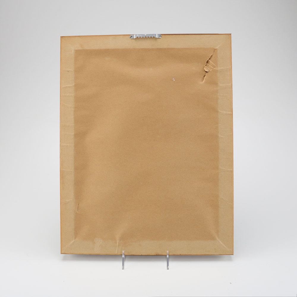 Framed "Mother and Child" Offset Lithograph