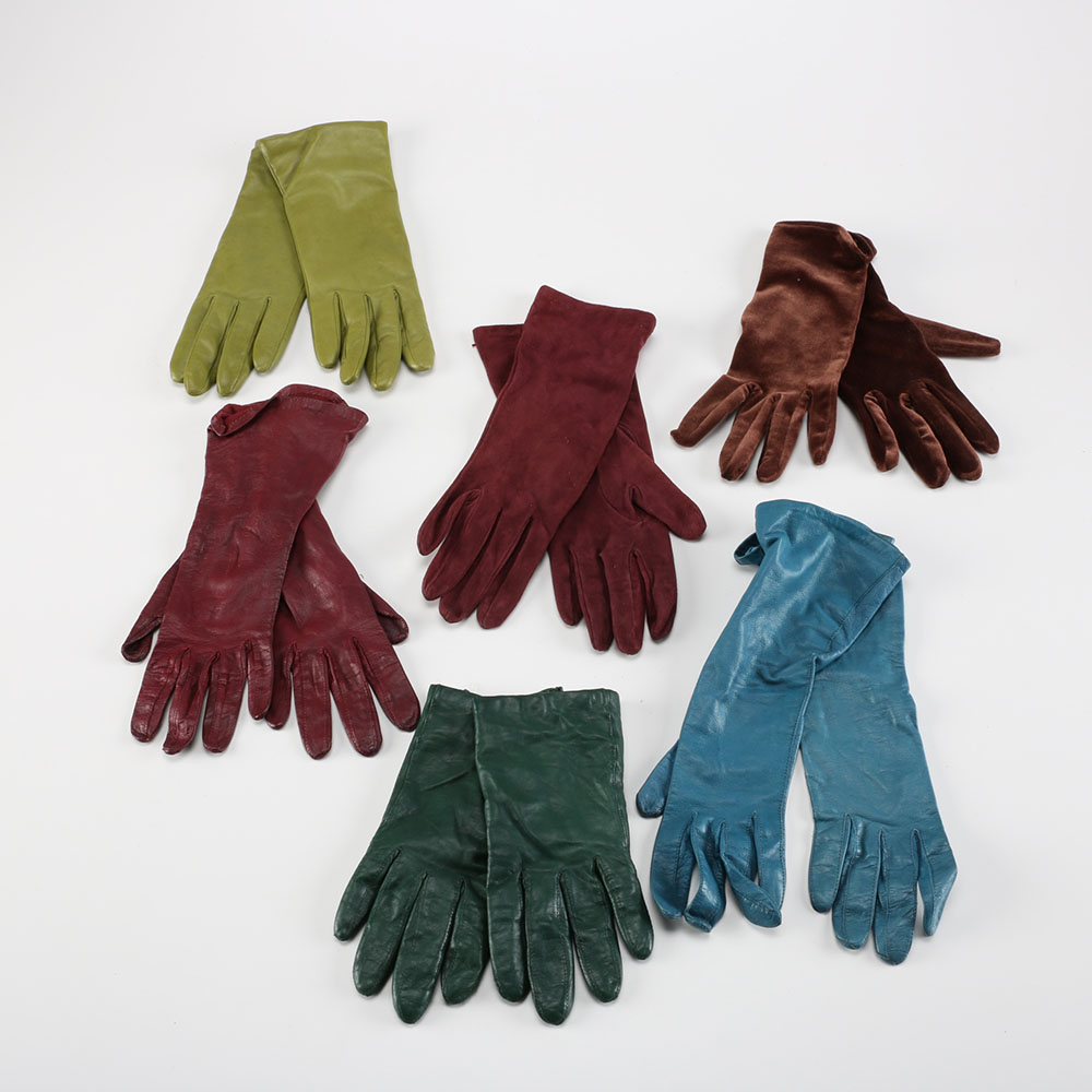 Six Pairs of Winter Gloves