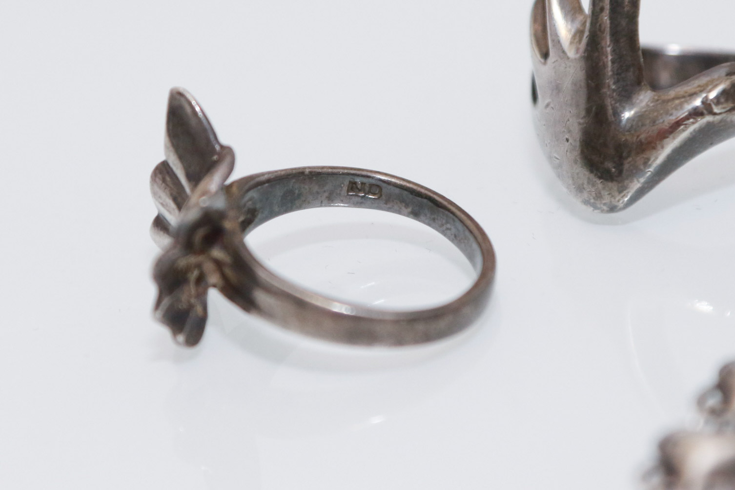 Assortment of 925 Sterling Marked Jewelry